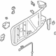 Nissan 57210-0W010 Carrier Assy-Spare Tire