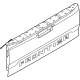 Nissan 93400-9BU0A Gate Assy-Rear