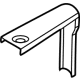 Nissan 21426-9BU0B BRACKET-SHUTTER GUIDE,LOWER