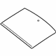 Nissan 91604-9DA2A Glass Assembly SUNROOF, Rear