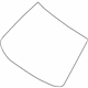 Nissan 72712-3TA0A Windshield Glass