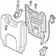 Nissan 89650-ZS20A Back Assy-3rd Seat,LH