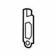 Nissan 82474-JX00A Male Assy-Dovetail Lower,RH