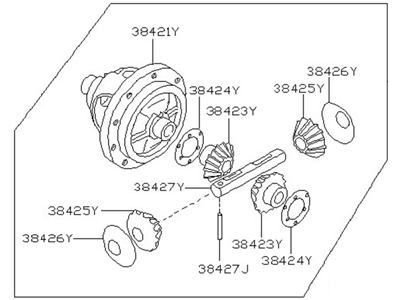 Nissan Altima Differential - 38411-8H500