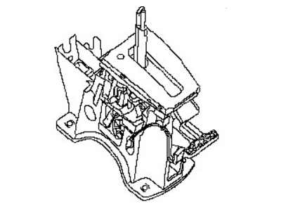 Nissan Sentra Automatic Transmission Shifter - 34901-3SC2A