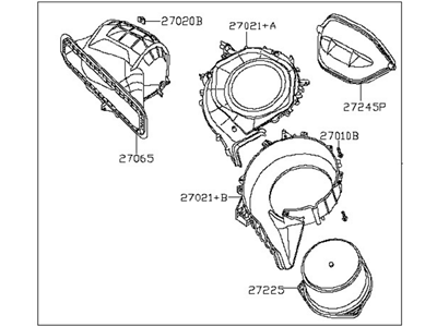 Nissan Maxima Blower Motor - 27200-9DF0C