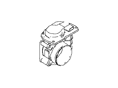 2014 Nissan Versa Note Throttle Body - 16119-3AN0D