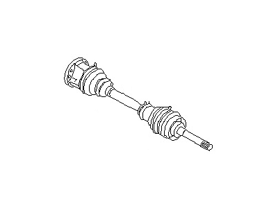 Nissan 39100-7S000 Shaft Assembly-Front Drive,R