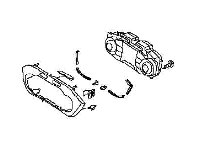 2013 Nissan Juke A/C Switch - 24845-3YW1A