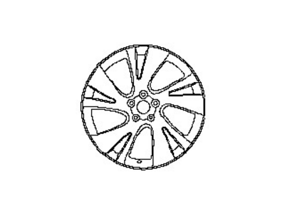 Nissan 40300-9UF2A Aluminum Wheel