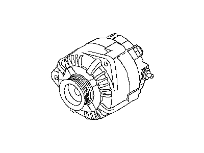 Nissan Altima Alternator - 23100-9HU0B