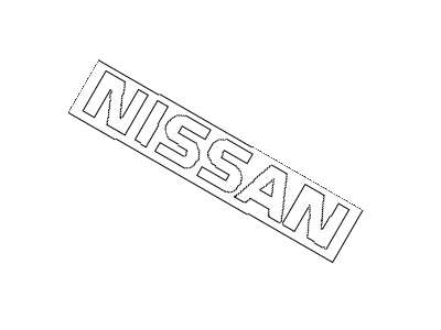 1988 Nissan Stanza Emblem - 62891-D4500