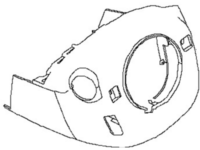 Nissan Maxima Steering Column Cover - 48470-4RA2A