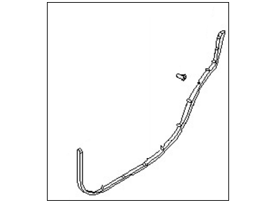 2001 Nissan Maxima Door Seal - 82830-2Y010