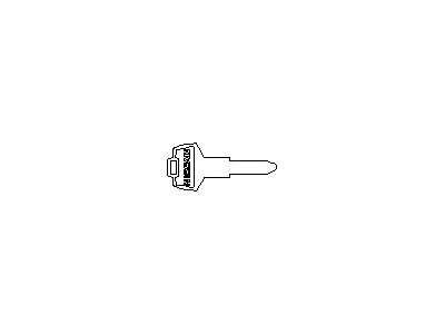 2006 Nissan Sentra Car Key - H0565-4Z900