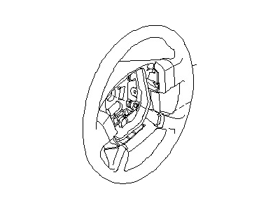 2007 Nissan Murano Steering Wheel - 48430-CC20B