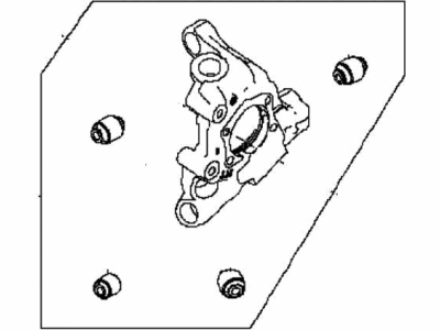 2019 Nissan Altima Steering Knuckle - 43019-6CG0A