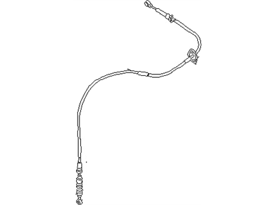 Nissan 34935-3S510 Control Cable Assembly
