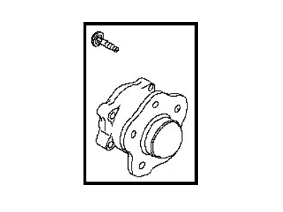 Nissan Murano Wheel Hub - 43202-1AA0B