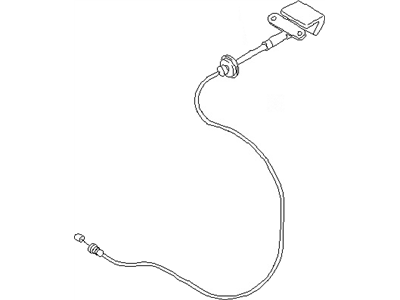 Nissan Axxess Hood Cable - 65620-30R00