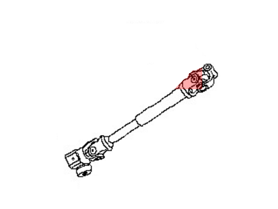 Nissan 48080-JA02C Joint-Steering Lower