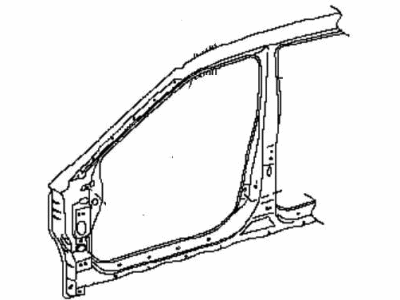 Nissan 76032-4RA0A Body-Front Side,Outer RH