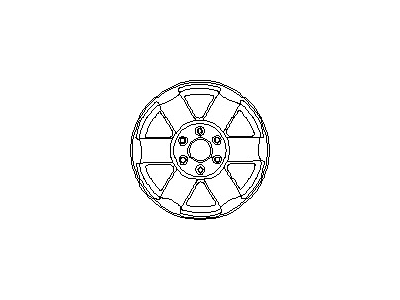 2015 Nissan Armada Spare Wheel - 40300-EZ01D