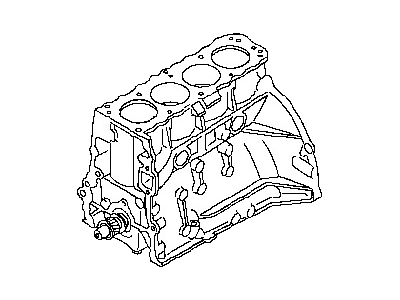 Nissan 10103-ZE80A Engine-Short