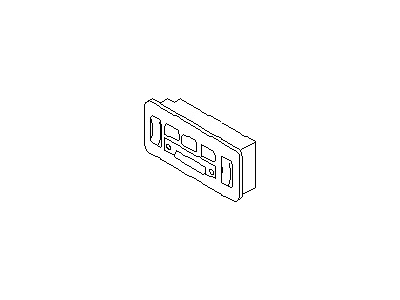 Nissan 28260-ZM70B Switch Assembly-Rear Control