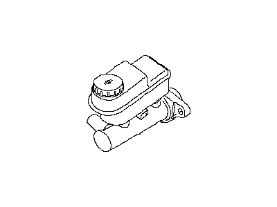 2009 Nissan Pathfinder Brake Master Cylinder - 46010-ZS61A