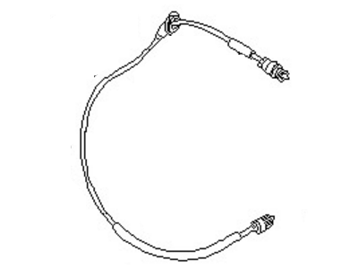 Nissan Datsun 810 Speedometer Cable - 25050-W2400