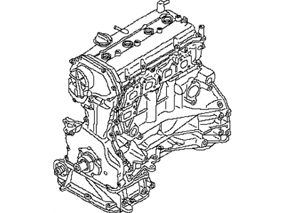 Nissan 10102-JM02B Engine Assy-Bare