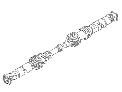 1991 Nissan Axxess Drive Shaft - 37000-40R00