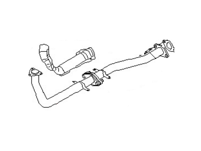 Nissan Sentra Exhaust Pipe - 20010-4B001