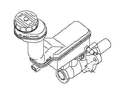 2013 Nissan Sentra Brake Master Cylinder - 46010-3SG1A