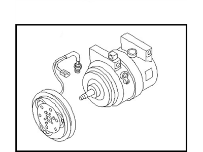 Nissan 92600-CA000 Compressor-Cooler