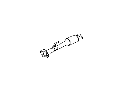 Nissan 20020-1AA2B Exhaust Tube Assembly, Front W/Catalyst