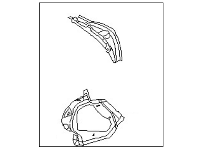 Nissan Maxima Fuel Filler Housing - 78140-2Y900