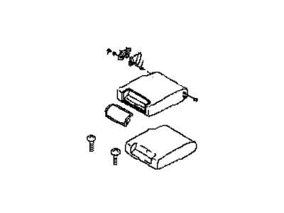 2017 Nissan Armada Armrest - H8700-8A60A