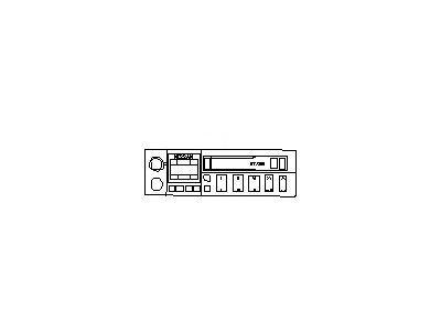 Nissan B8026-C9920 ET1000 Combination Radio