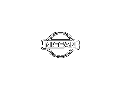 2009 Nissan Rogue Emblem - 62890-5U600