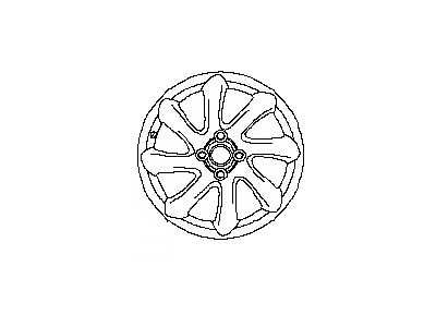 Nissan Cube Spare Wheel - D0300-1FC2B
