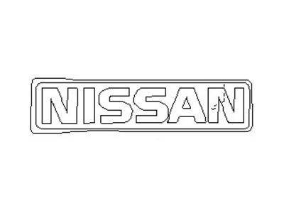 Nissan 62890-56G00 Front Emblem