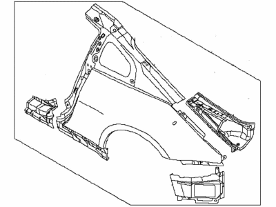 2003 Nissan 350Z Fender - 78101-CE430