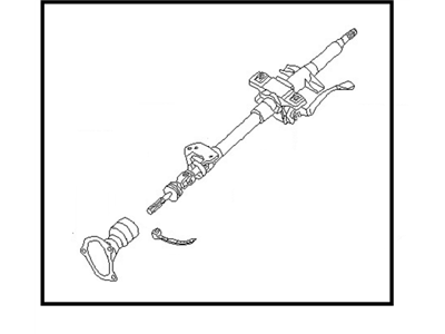 Nissan 48805-05Y00 Column Assembly-Steering Impact Absorbing