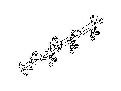 2019 Nissan Pathfinder Fuel Rail - 17522-6KA0B