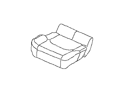 Nissan 87300-9AL0C Cushion Assembly - Front Seat