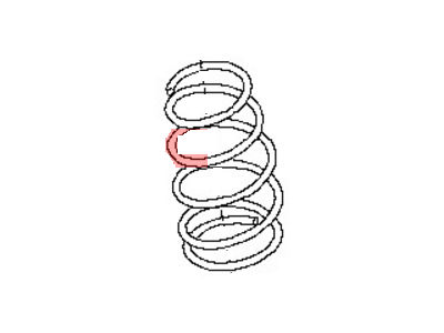 Nissan 54010-ZX70A Spring-Front