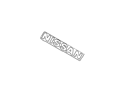 1982 Nissan Sentra Emblem - 62392-03A00