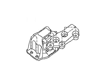 Nissan 11210-ET80A Engine Mounting Insulator, Right